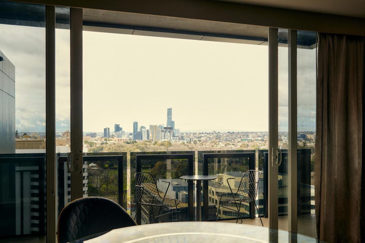 The Kinson Melbourne Exterior foto View from a typical apartment